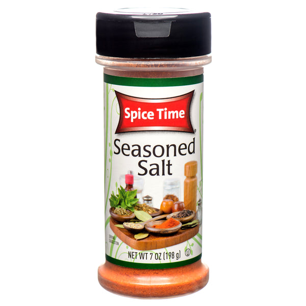 Spice Time Seasoned Salt, 7 oz (12 Pack)