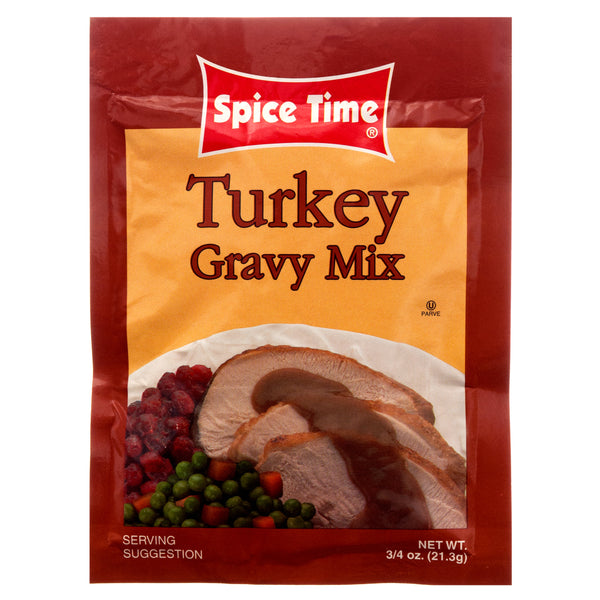 Spice Time Turkey Gravy Mix, 0.75 oz (24 Pack)