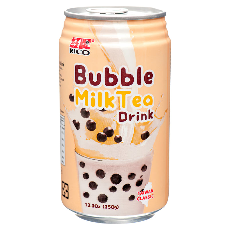 Rico Bubble Milk Tea Drink, 12.3 oz (24 Pack)