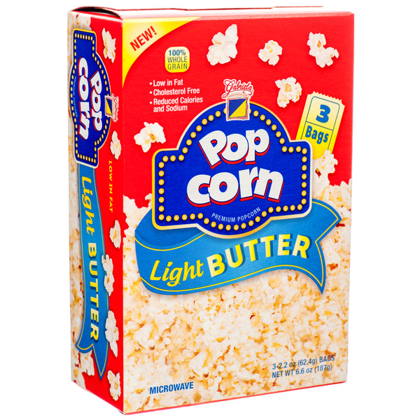 Gabriela Instant Popcorn, Light Butter, 3 Count (12 Pack)