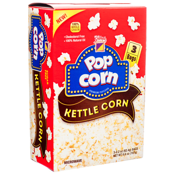 Gabriela Instant Popcorn, Kettle Corn, 3 Count (12 Pack)