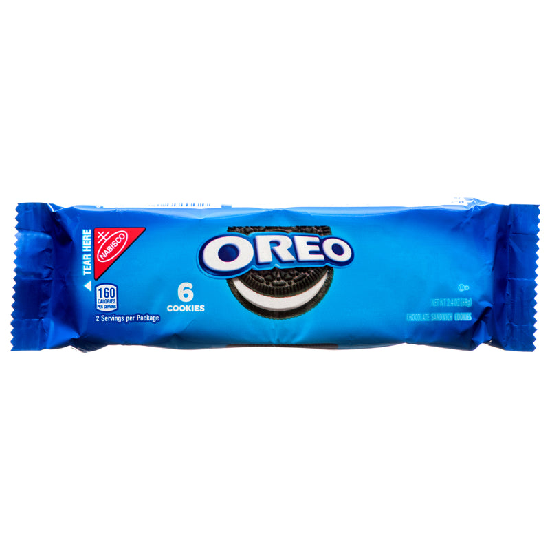 Oreo Chocolate Sandwich Cookies, 6 Count (30 Pack)