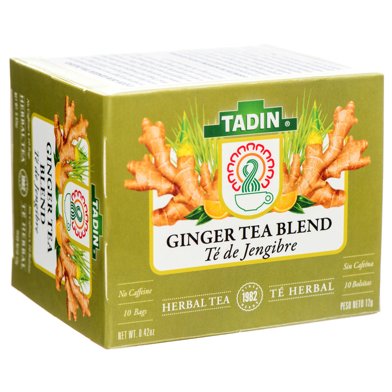 Tadin Ginger Tea Blend 10 Bags (48 Pack)