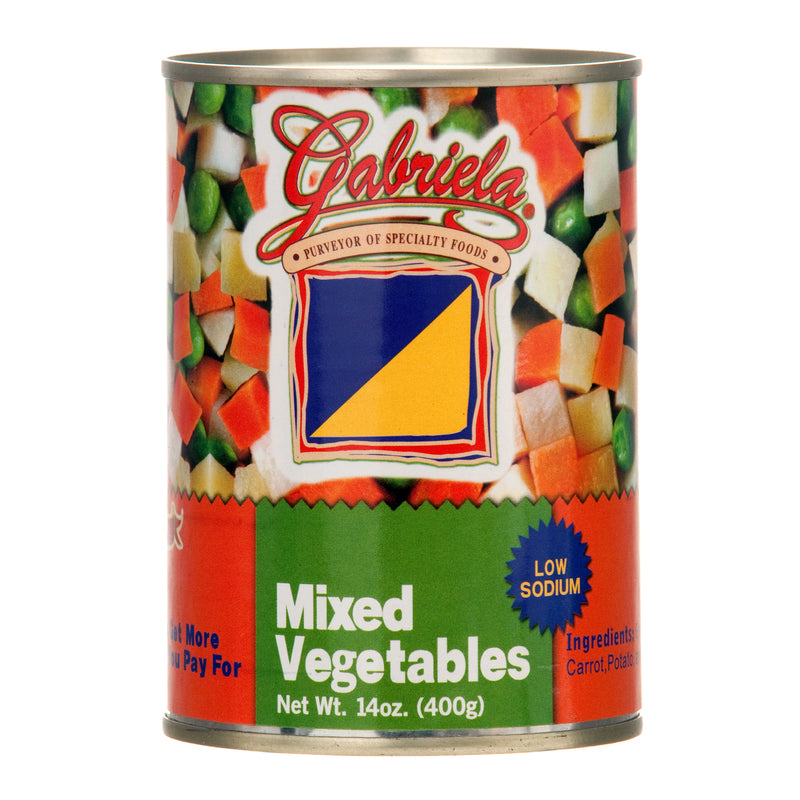 Gabriela Mixed Vegetables, 15 oz (24 Pack)