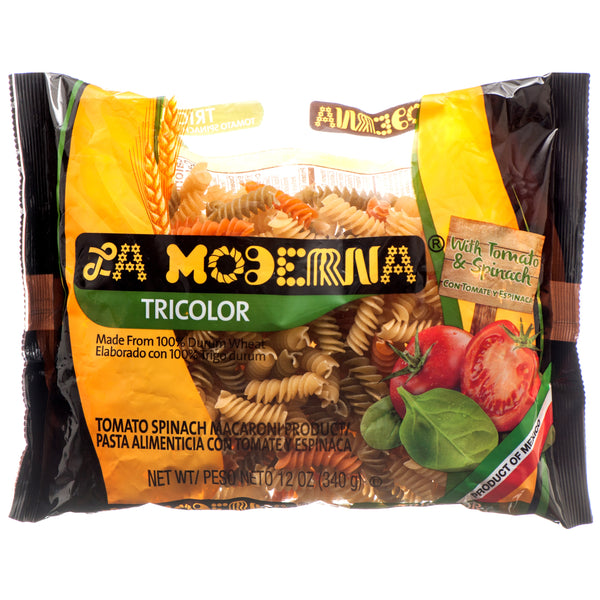 La Moderna Tricolor Pasta 12Oz (12 Pack)