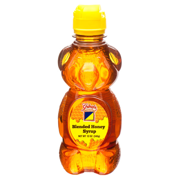 Gabriela Honey Blended Syrup, 12 oz (24 Pack)