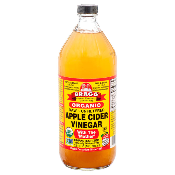 Bragg Raw Apple Cider Vinegar, 32 oz (12 Pack)