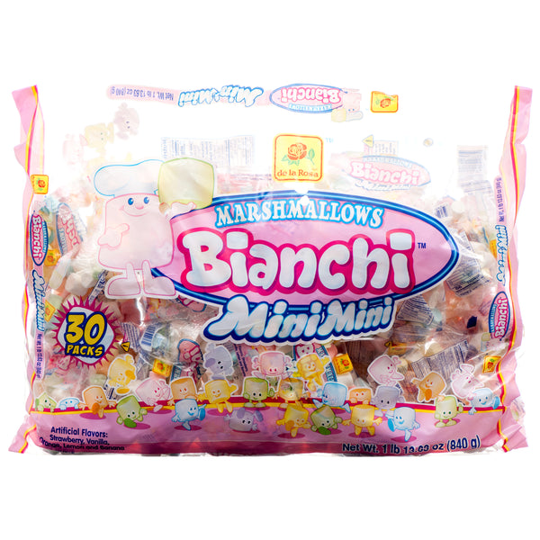 De La Rosa Mini Mini Marshmallows, 30 Count (4 Pack)