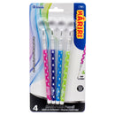 Multi-Point Pencil w/ Magnifier, 4 Count (24 Pack)