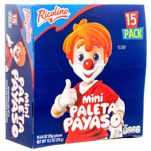 Payaso Mini Pop, 15 Count (12 Pack)