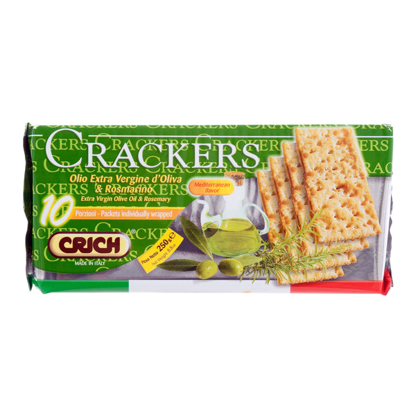 Crich Crackers, Oil & Rosemary, 8.8 oz (12 Pack)
