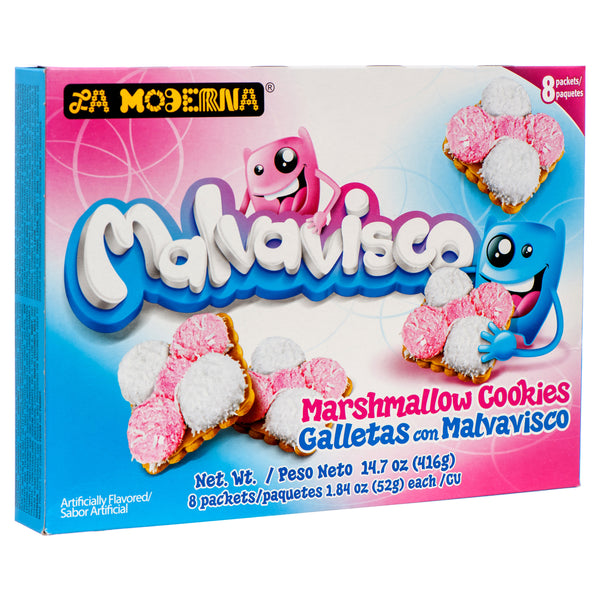 La Moderna Malavisco Marshmallow Cookies, 14 oz (12 Pack)