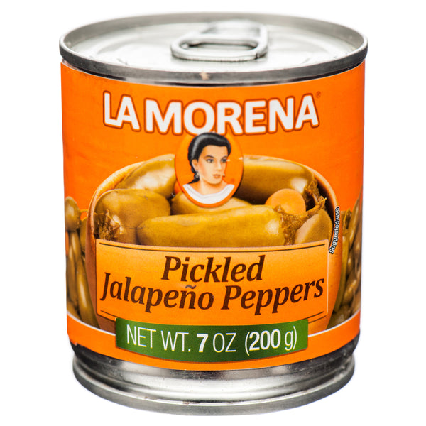 La Morena Pickled Jalapeño Peppers, 7 oz (24 Count)