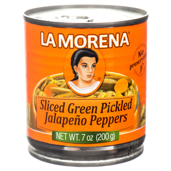 La Morena Sliced Jalapeño Peppers, 7 oz (24 Count)