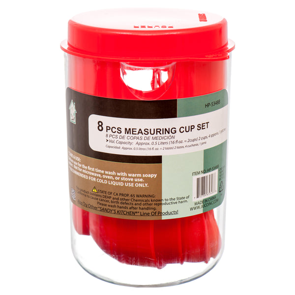 Measuring Cup Set 8 Pc (24 Pack)