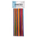 Angels Craft Wooden Stir Sticks Asst Color (12 Pack)