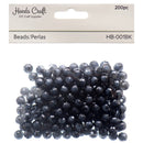 Angels Craft Beads Black (12 Pack)
