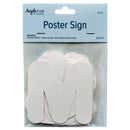 Angels Craft Poster Letters & Numbers Asst Color (12 Pack)