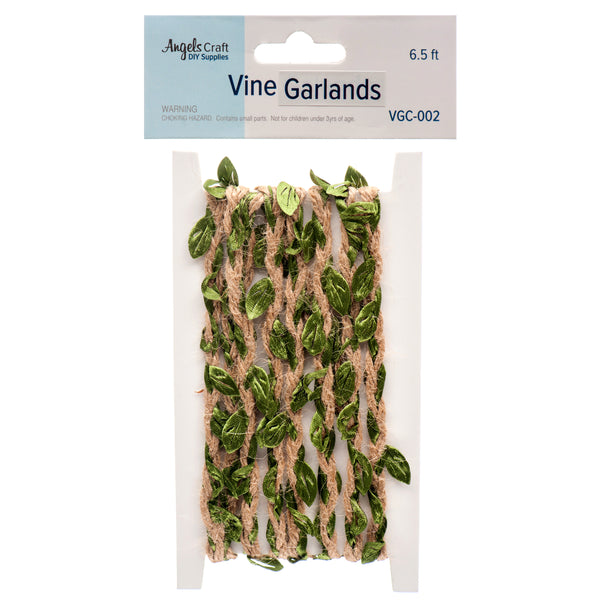 Craft Vine Garland Light Brown (12 Pack)