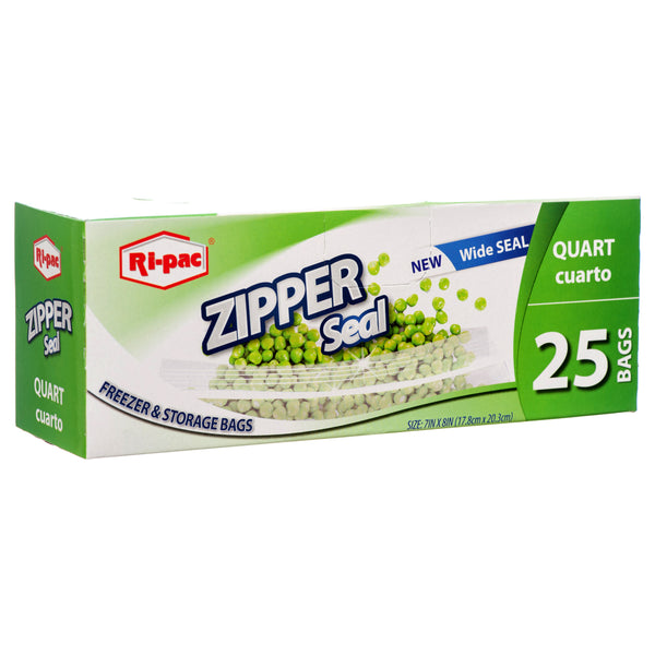 Zipper Bags Freezer & Storage 7 X 8" (24 Pack)