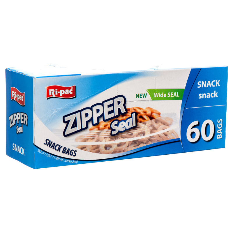 Zipper Bags Freezer & Storage 6 1/2 X 3 1/4" (24 Pack)