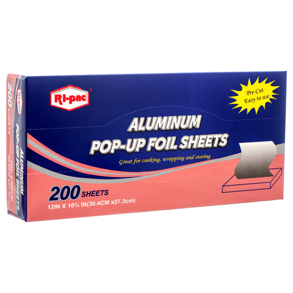 Ri-Pac Foil Pop-Up Wrapper 200 Sheets (12 Pack)