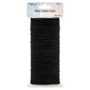 Angels Craft Waxed Cotton Cord Black (12 Pack)