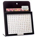 Nose Ring 3.0Mm Straight & W/ Ball Asst Clr (120 Pack)