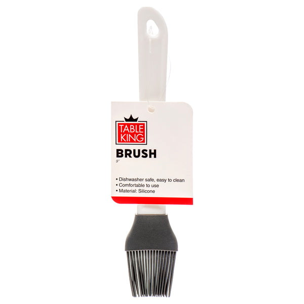 Table King Silicone Brush 9" W/Ps Handle (24 Pack)