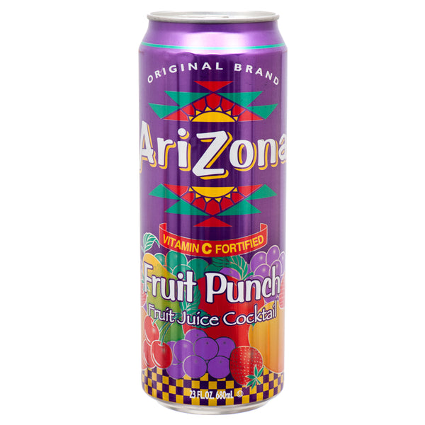 Arizona Fruit Punch Juice Cocktail, 23 oz (24 Pack)