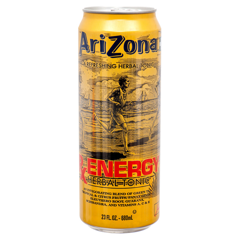 Arizona RX Energy Herbal Tonic, 23 oz (24 Pack)