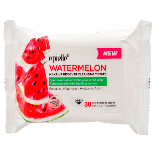Epielle Cleansing Tissues Watermelon 30 Ct (24 Pack)