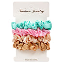 Hair Tie 4Pc Asst Clr (12 Pack)