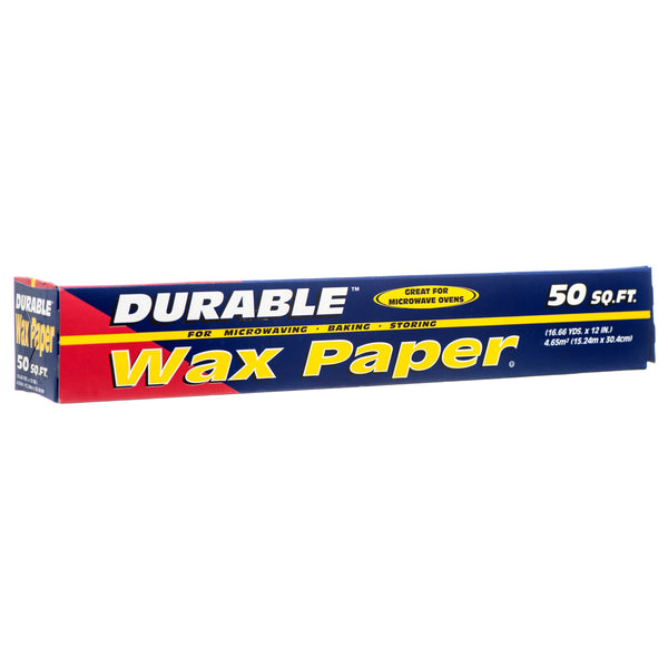 Wax Paper, 50’ (24 Pack)
