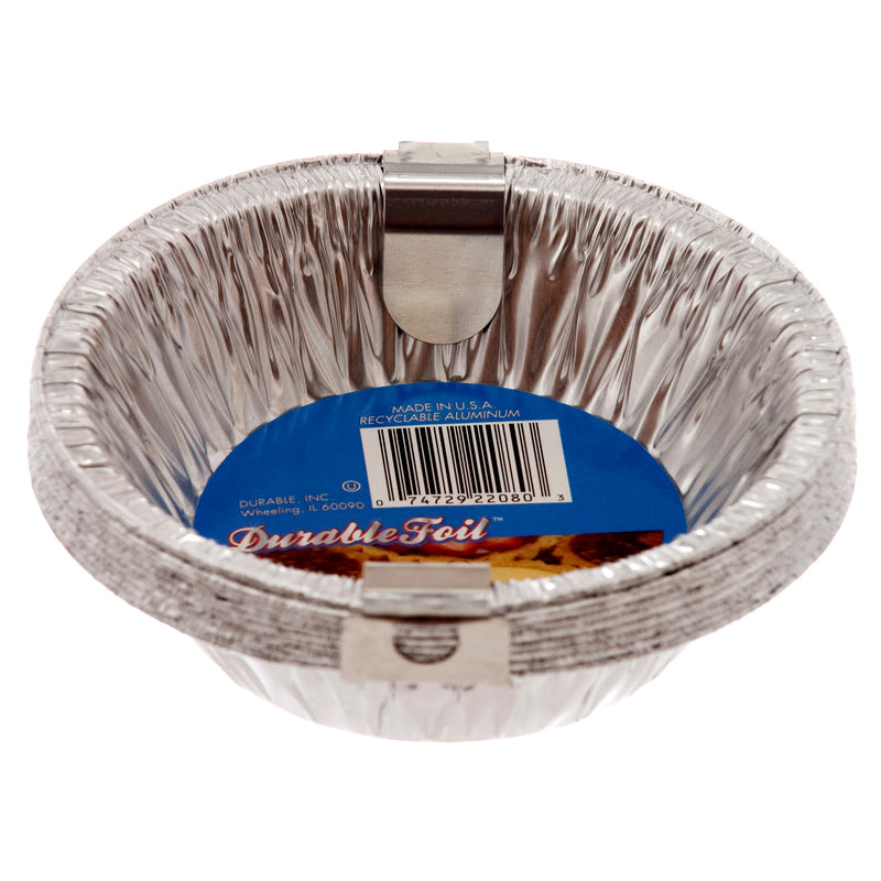 Durable Aluminum Mini Tart Pan, 8 Count (12 Pack)