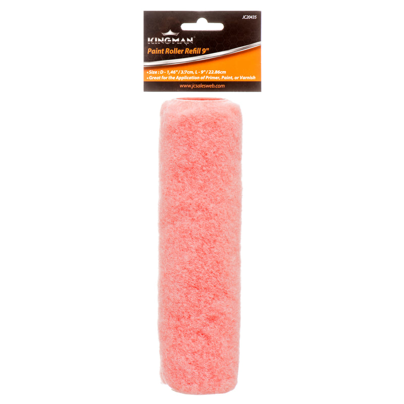 Kingman Paint Roller Refill 9" 6Mm (24 Pack)