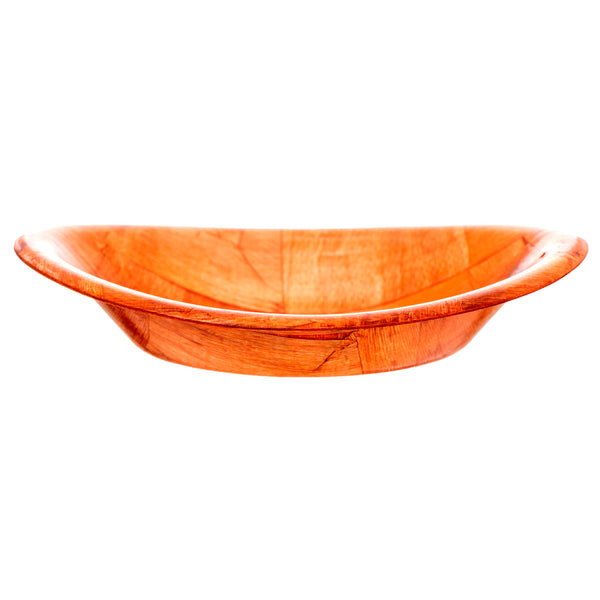 Wooden Bowl Oval 7.5" (12 Pack)