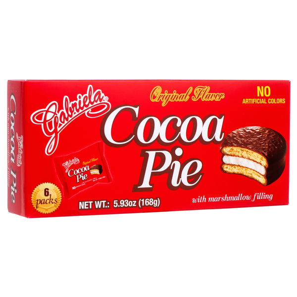 Gabriela Cocoa Pies, 6 Count, 5.9 oz (24 Pack)