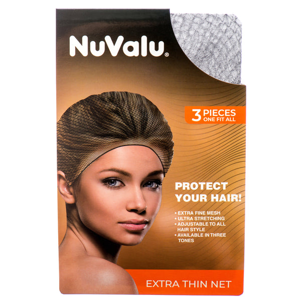 Hair Thin Net 3Pcs Black (24 Pack)
