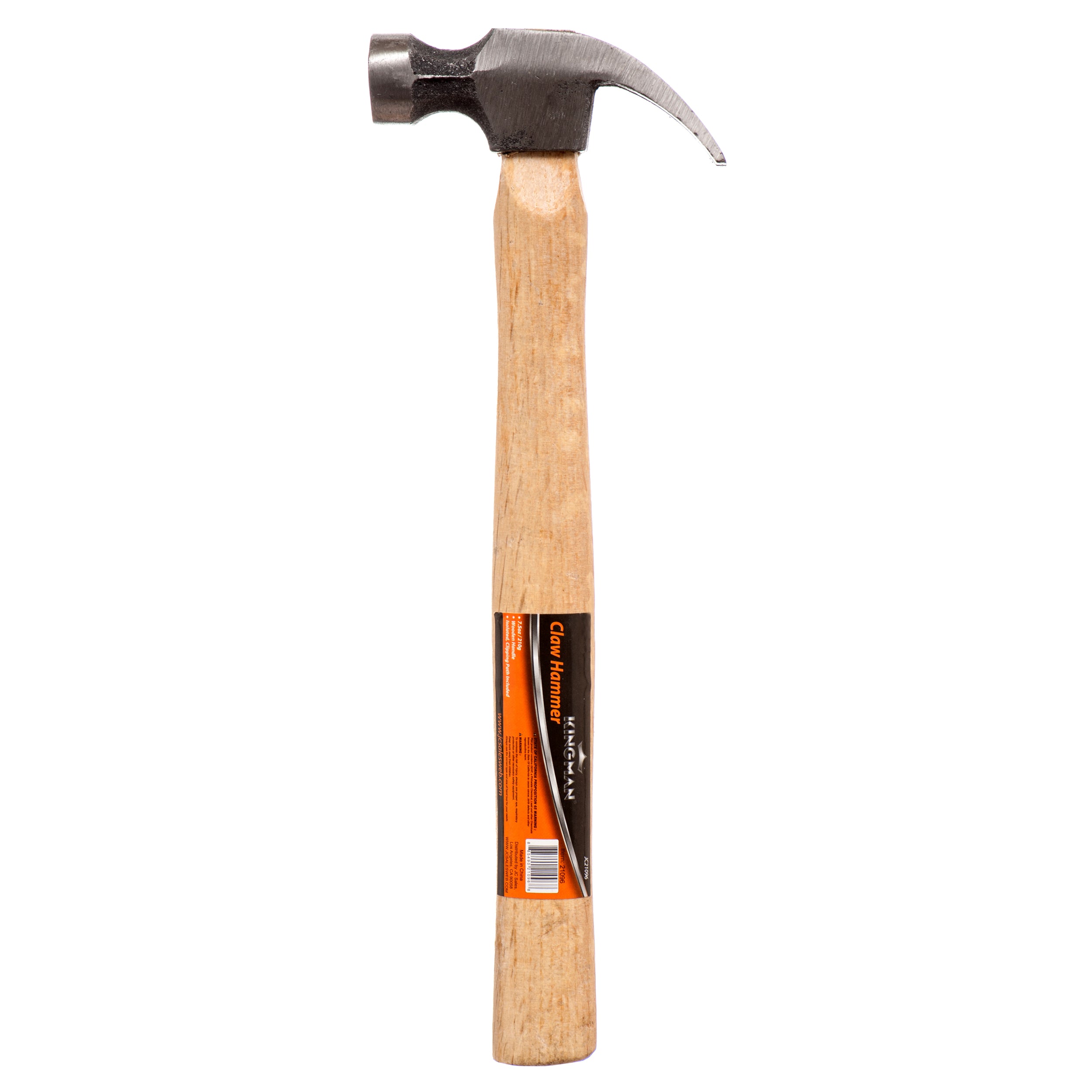 Kingman Hammer 8 Oz W/Wooden Handle (Pack Of 1)