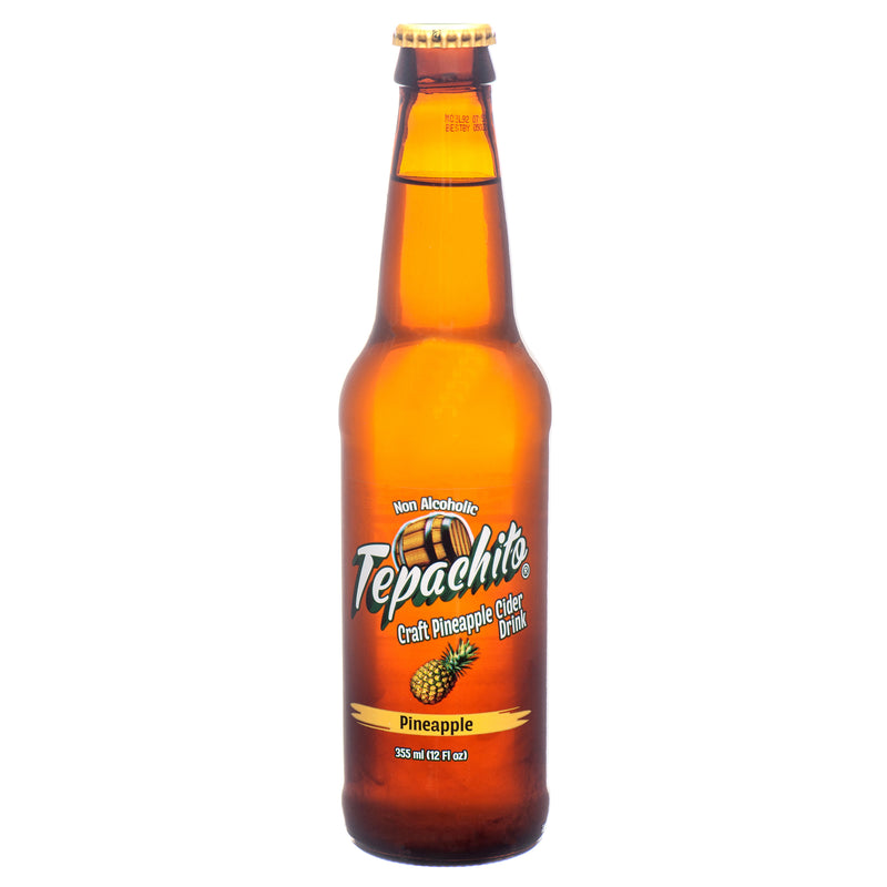 Tepachito Pineapple Cider, 12 oz (24 Pack)