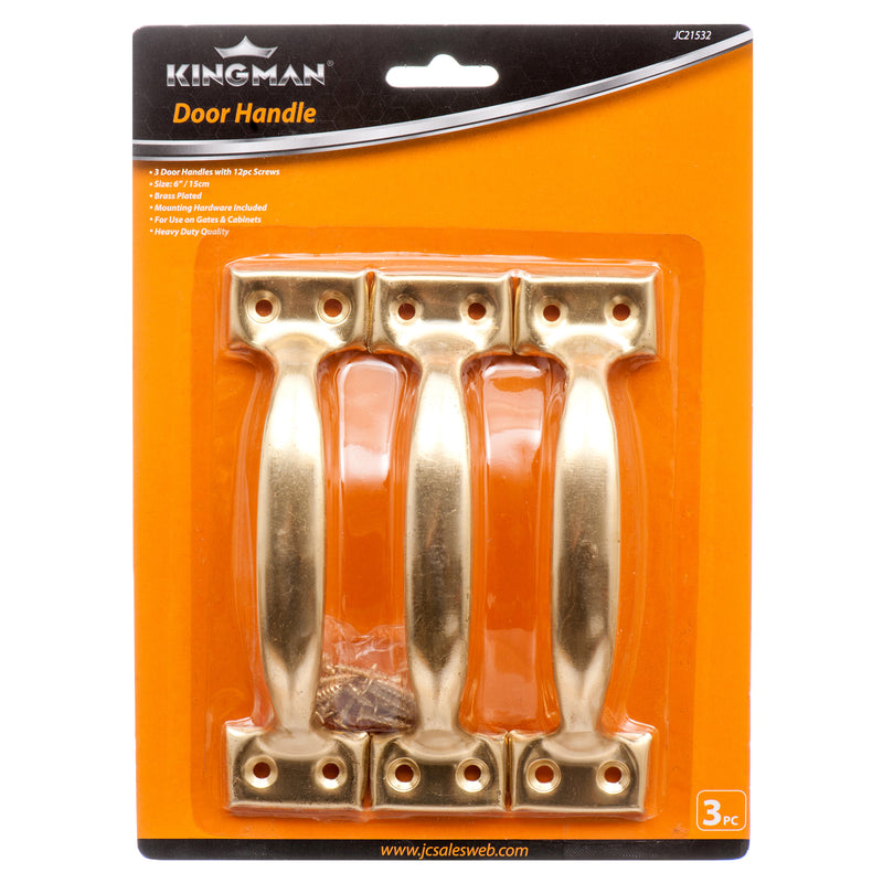 Kingman Door & Drawer Handle 6" 3Pc (24 Pack)