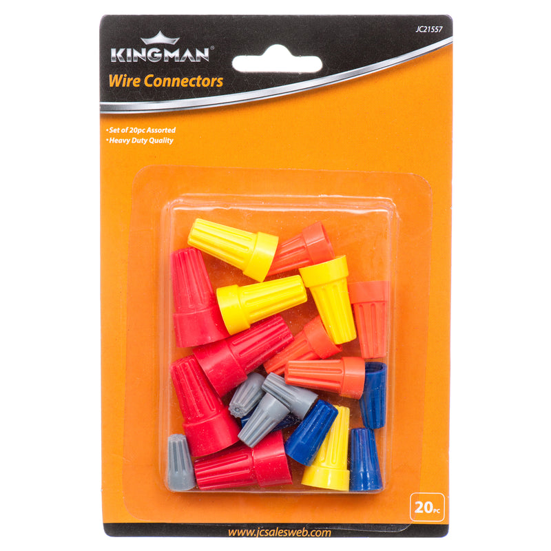 Kingman Wire Connector 20Pcs (24 Pack)