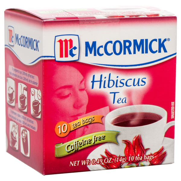 McCormick Hibiscus Tea, 10 Count (12 Pack)