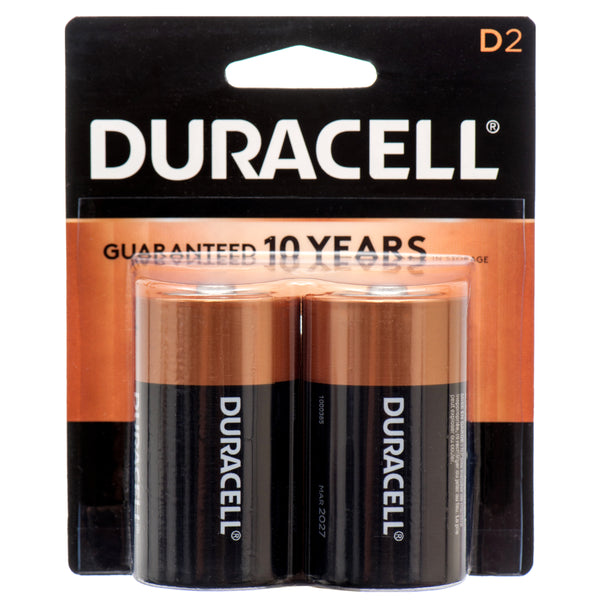 Duracell Battery D-2Pack (6 Pack)