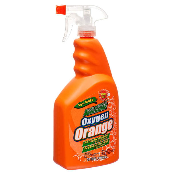 LA’s Totally Awesome Oxygen Base Cleaner, Orange, 32 oz (12 Pack)