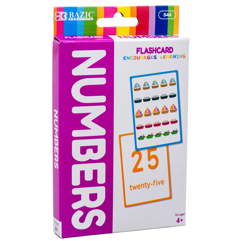 Numbers Flash Cards (24 Pack)