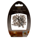 Coaxial Cable Staples Nail-N-Clips White Clr