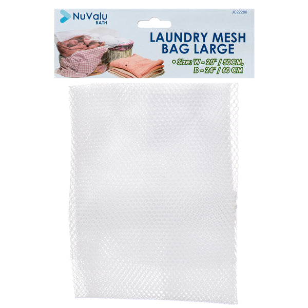 NuValu Mesh Laundry Bag, Large (24 Pack)