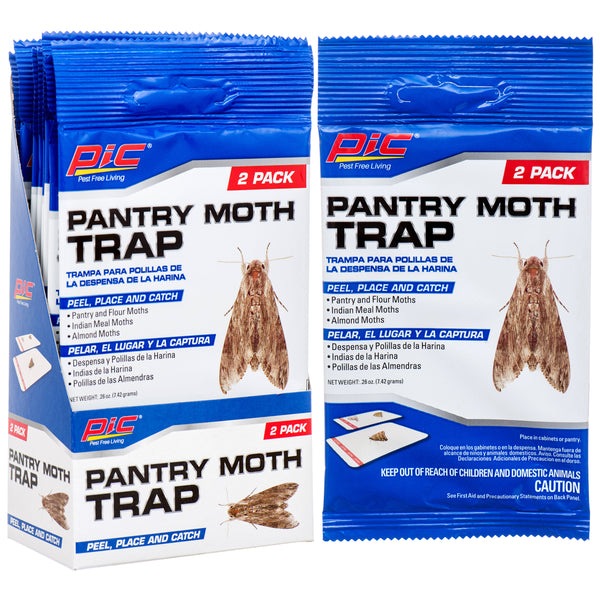 PIC Pantry Moth Traps, 2 Count (12 Pack)